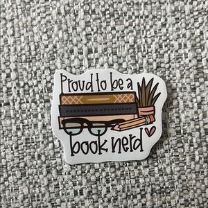 4/$10 Book Lover Sticker